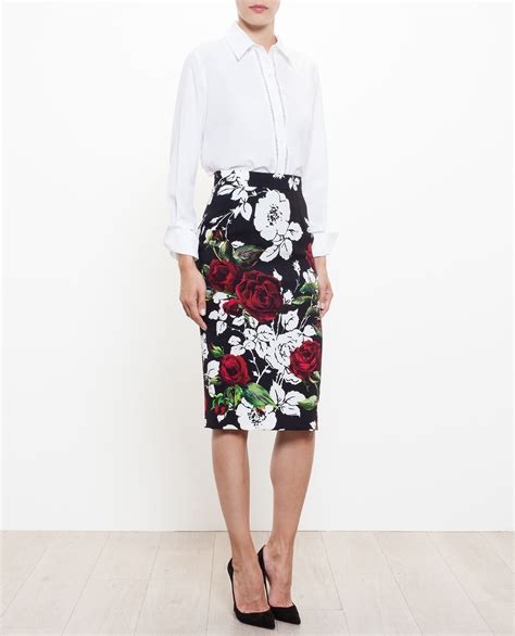 dolce gabbana skirt|dolce and gabbana pencil skirt.